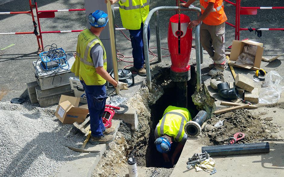canalisation egout Créteil
